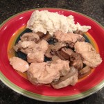 Keto, low-carb, quick and easy chicken marsala packets